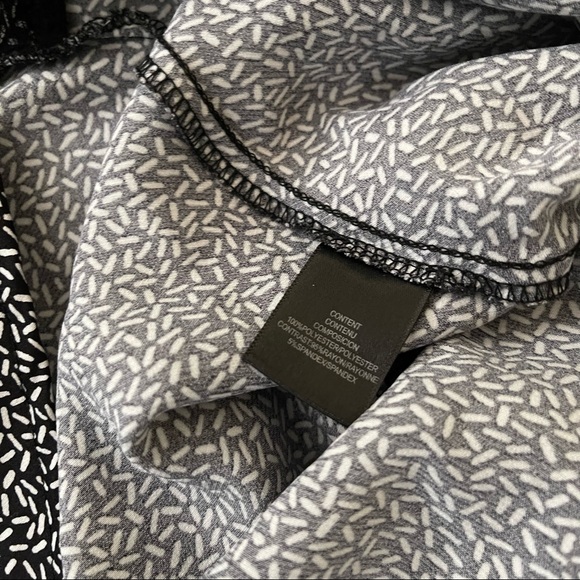 WAYF Printed Cowlneck and Lace Bodysuit - Picture 6 of 7